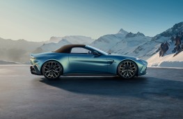 Aston Martin Vantage Roadster, 2025, side, roof up